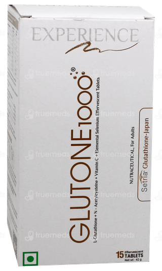 Glutone 1000 Effervescent Tablet 15